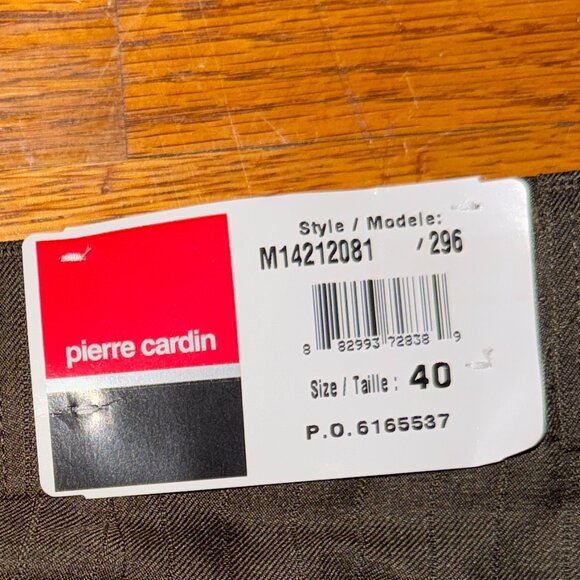 Pierre Cardin Dress Pants Size 40 | New (Tags) - Picture 4 of 5